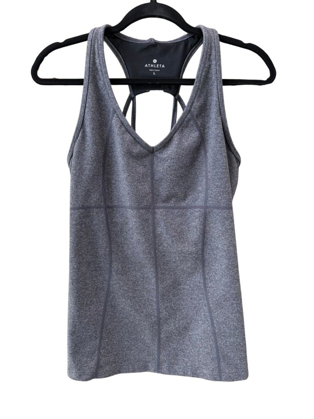 Athleta Built-In Bra Racerback Tank L